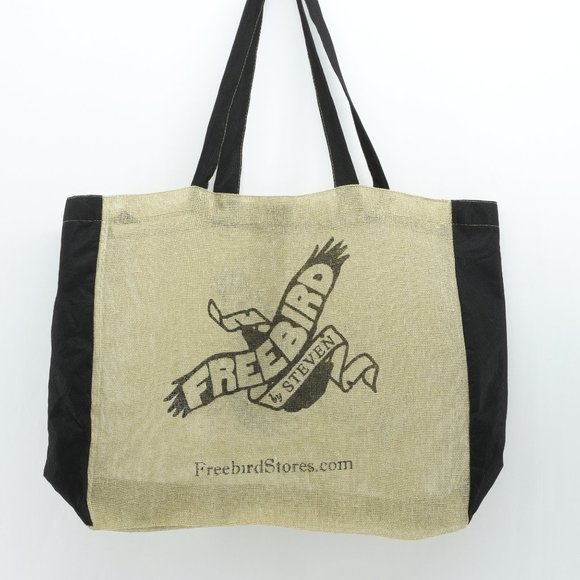 Freebird Shopping Tote 14"x16"x4" - Picture 2 of 10